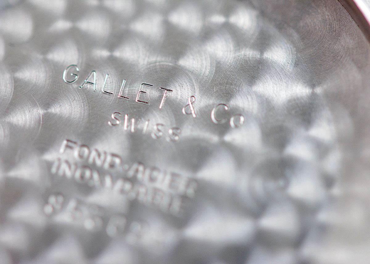 Gallet MultiChron 12 Military Gold Filled Wrist Watch