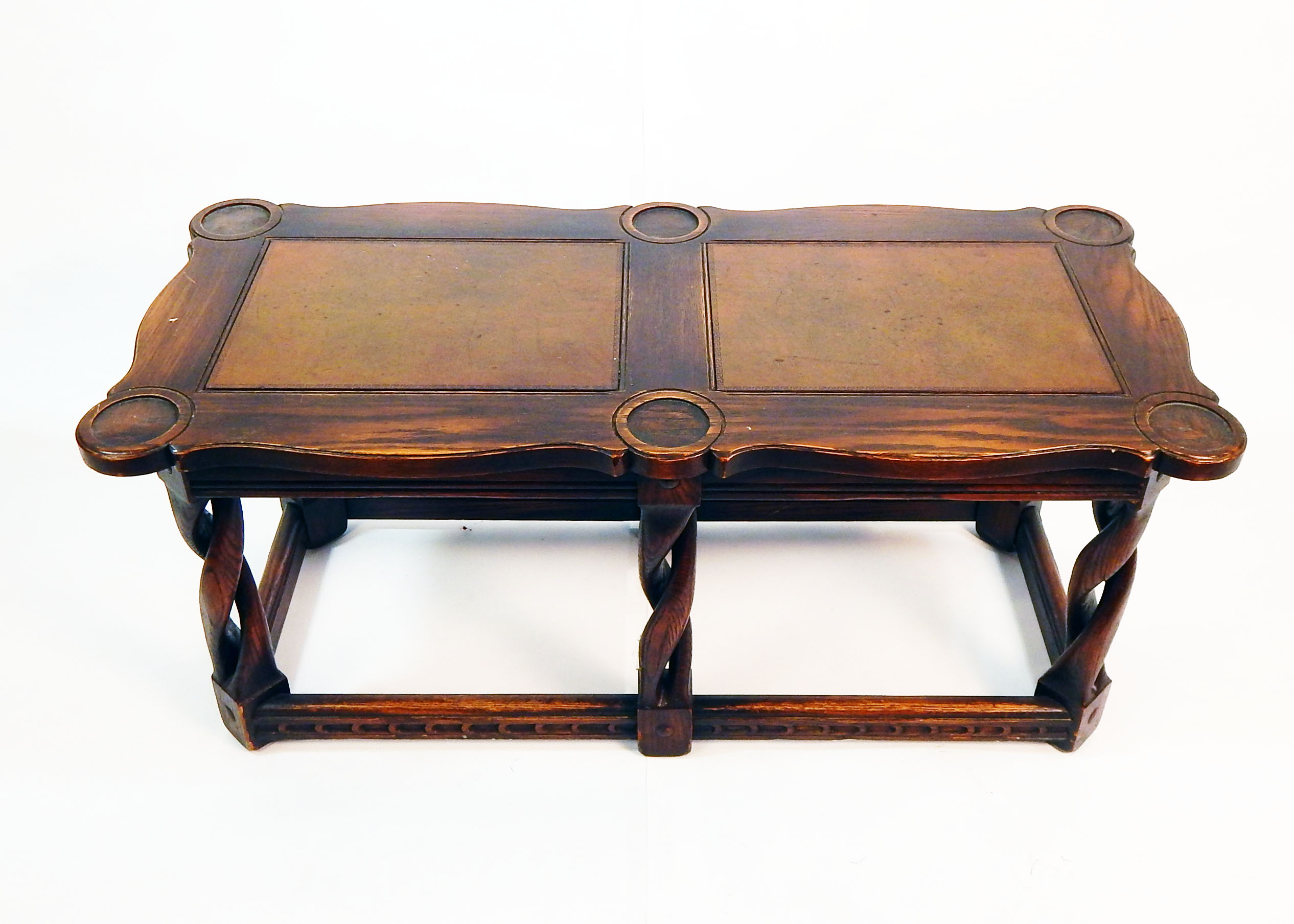 Vintage Romweber Viking Oak Coffee Table