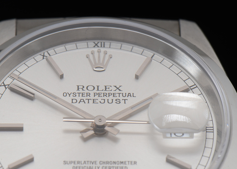 Rolex Datejust Steel 16200 Silver Index Dial Jubilee Automatic