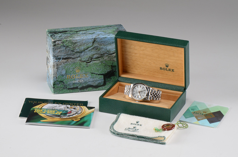 Rolex Datejust Steel 16200 Silver Index Dial Jubilee Automatic