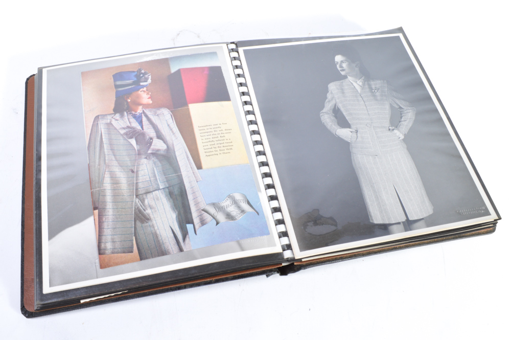 Scrapbook from a 1940s Model