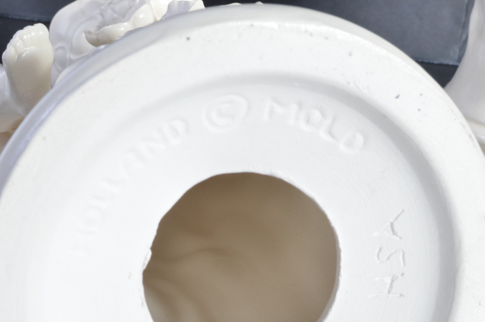 Pair of Holland Cherubic Candle Holders