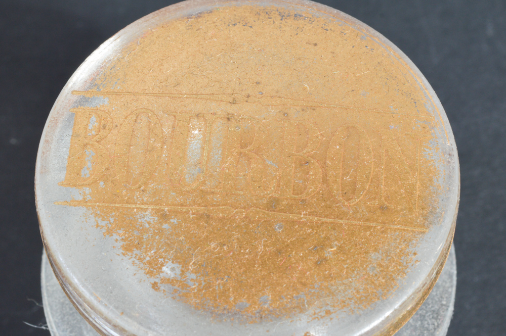 Mid-Century Decanter and Three Glasses