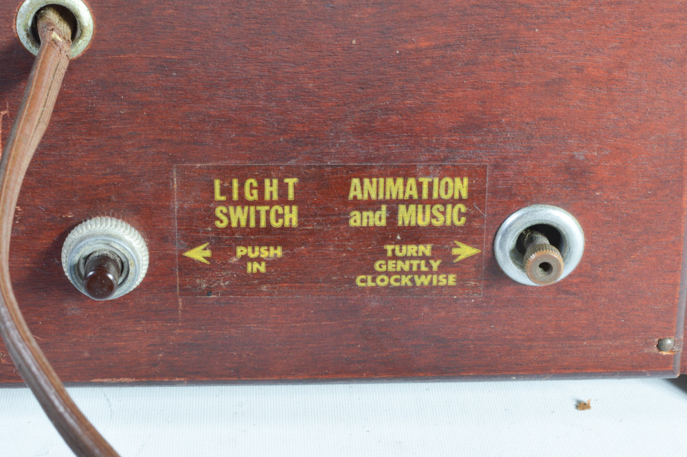 United Self-Starting Ballerina Clock