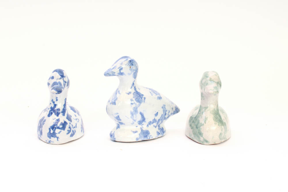 Collection of Bybee Pottery Animal Figurines