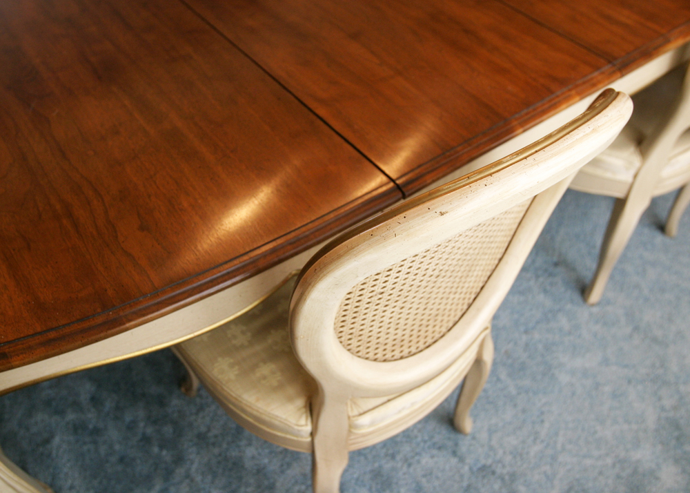 Davis Cabinet Company Dining Table and Chairs