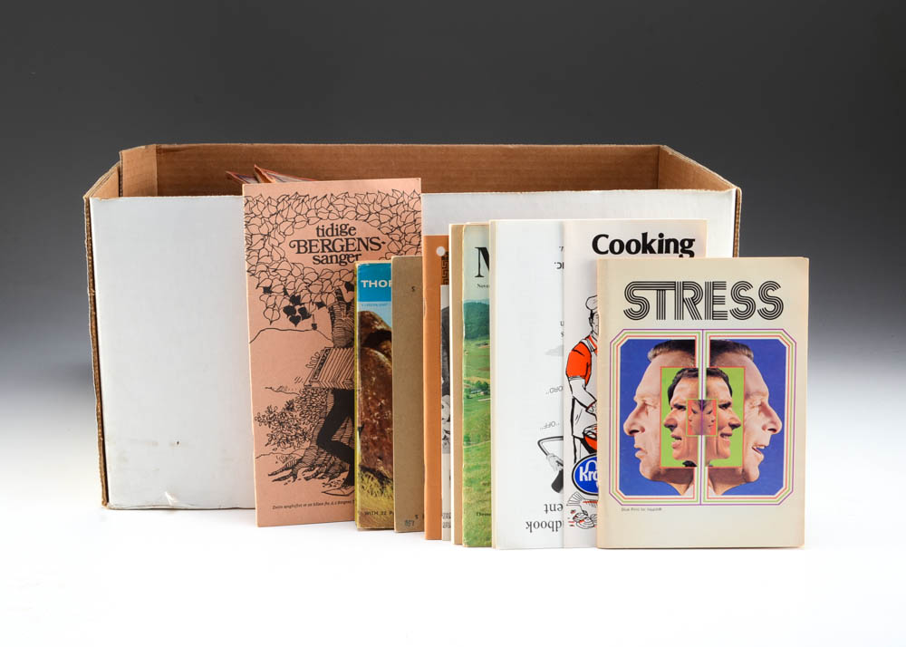 Box Lot of Miscellaneous Vintage Pamphlets