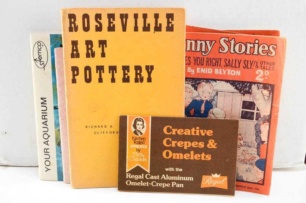 Box Lot of Miscellaneous Vintage Pamphlets