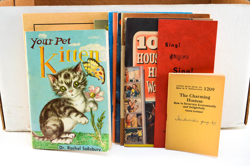 Box Lot of Miscellaneous Vintage Pamphlets