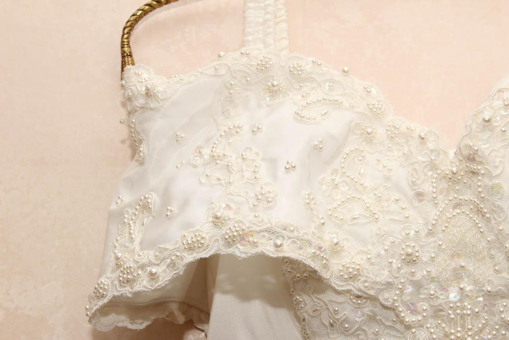 Vintage Mori Lee Wedding Gown