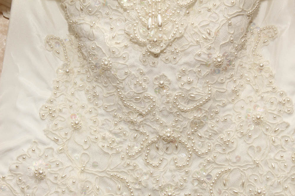 Vintage Mori Lee Wedding Gown
