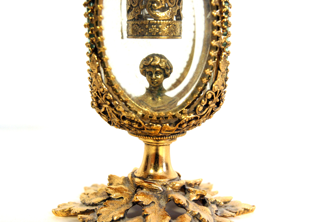 Vintage 24 Karat Gold Plated Perfume Bottle