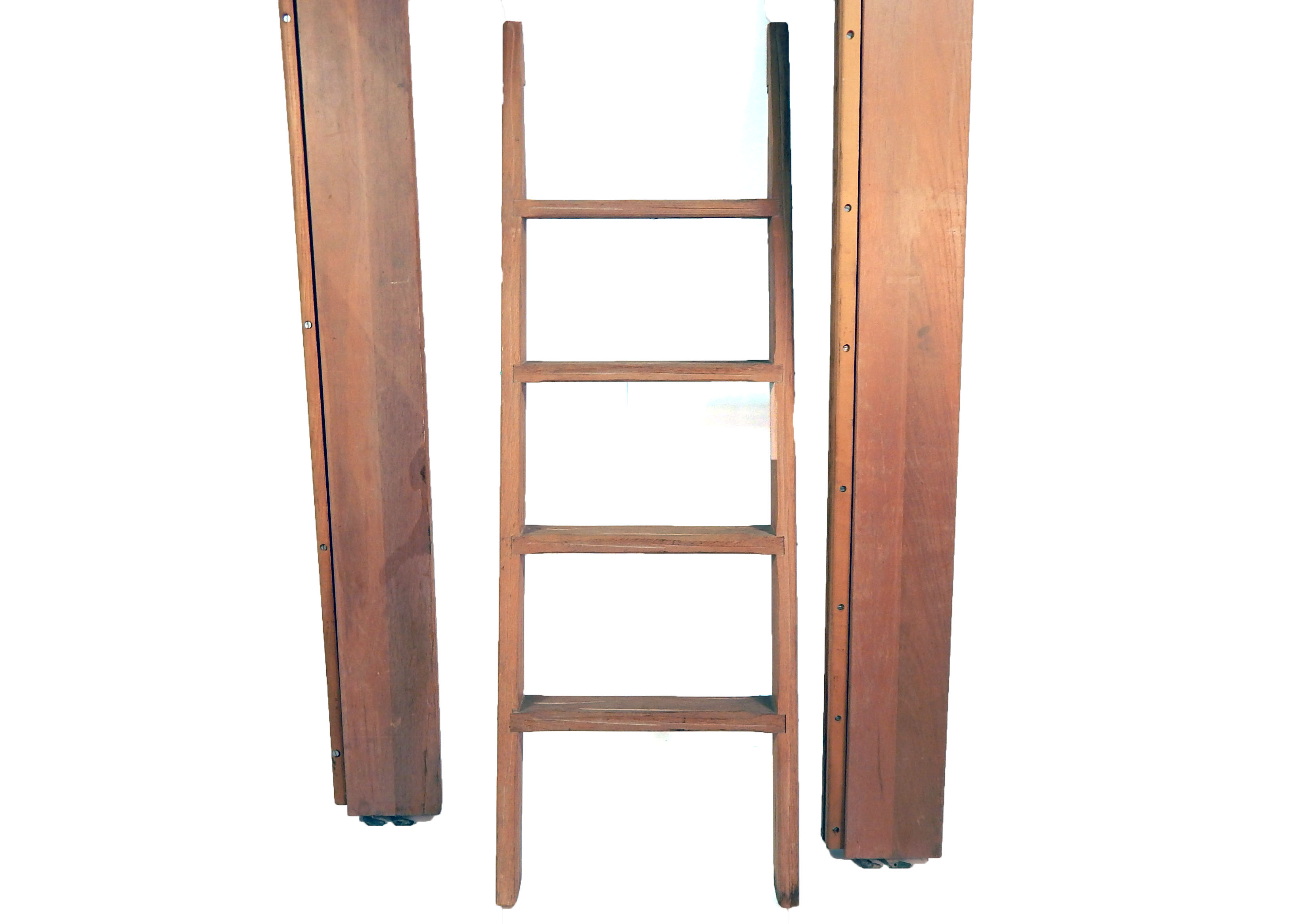 Vintage Ranch Oak Twin Bunk Beds