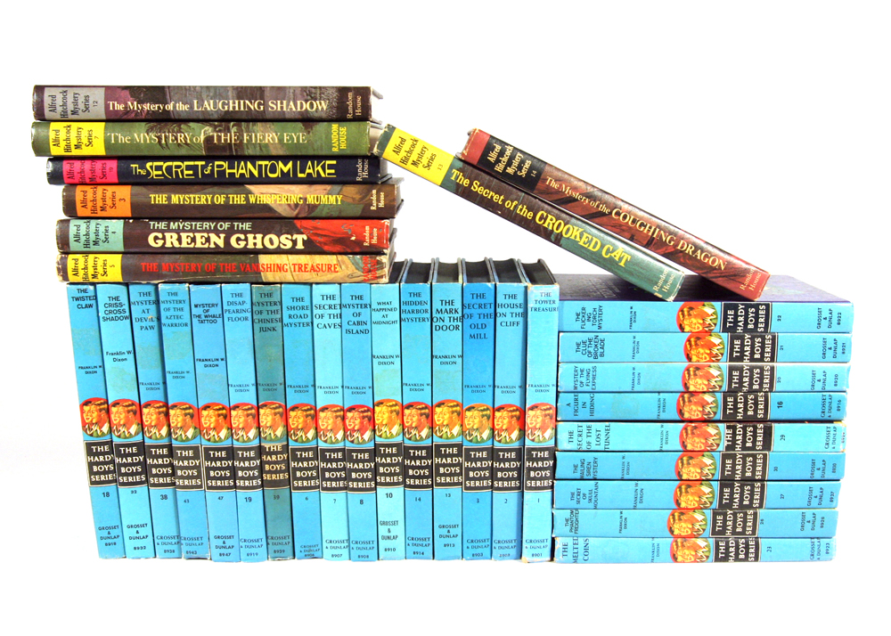 The Hardy Boys Series and Alfred Hitchcock Mystery Series Books