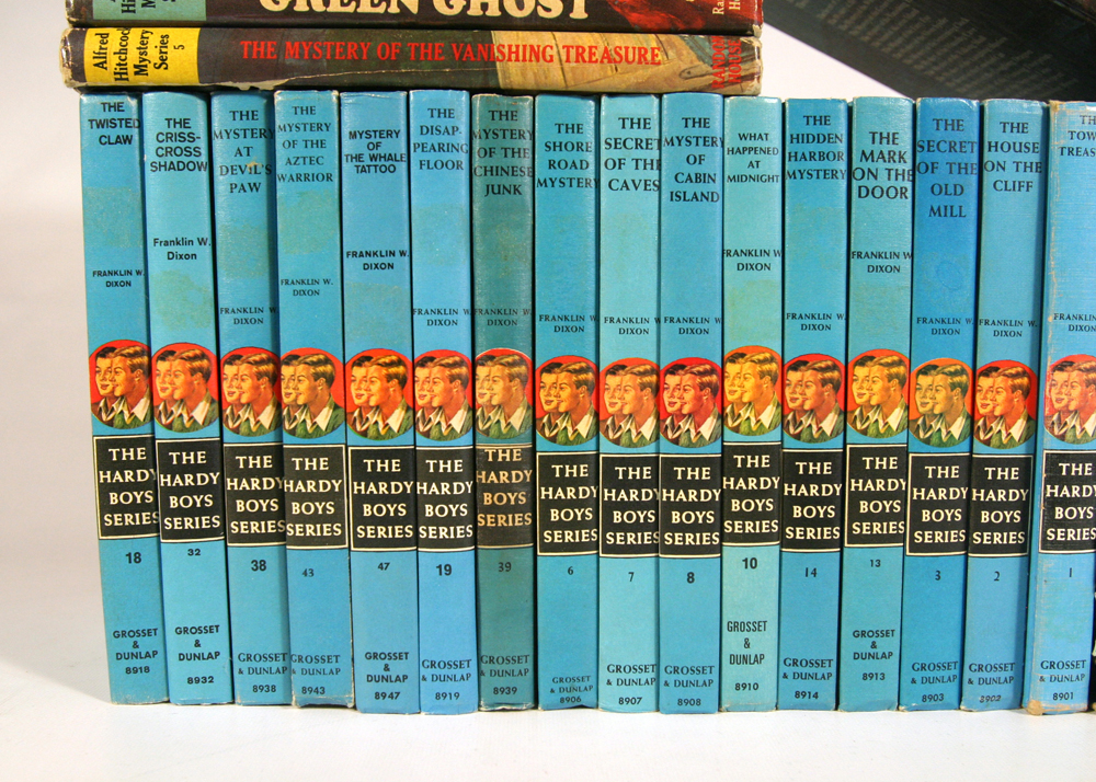 The Hardy Boys Series and Alfred Hitchcock Mystery Series Books