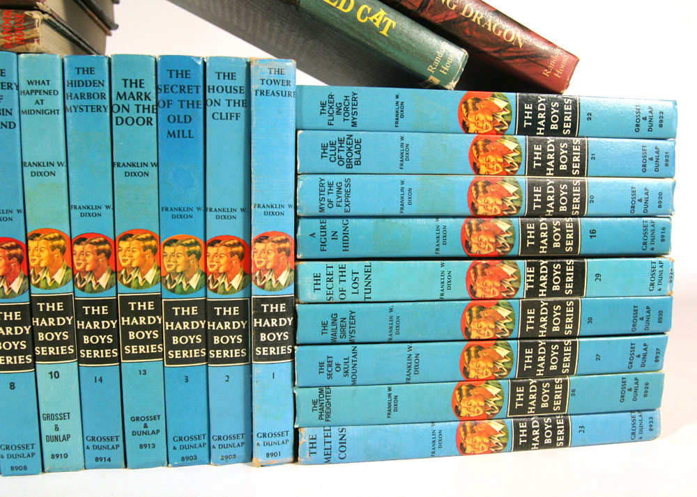 The Hardy Boys Series and Alfred Hitchcock Mystery Series Books