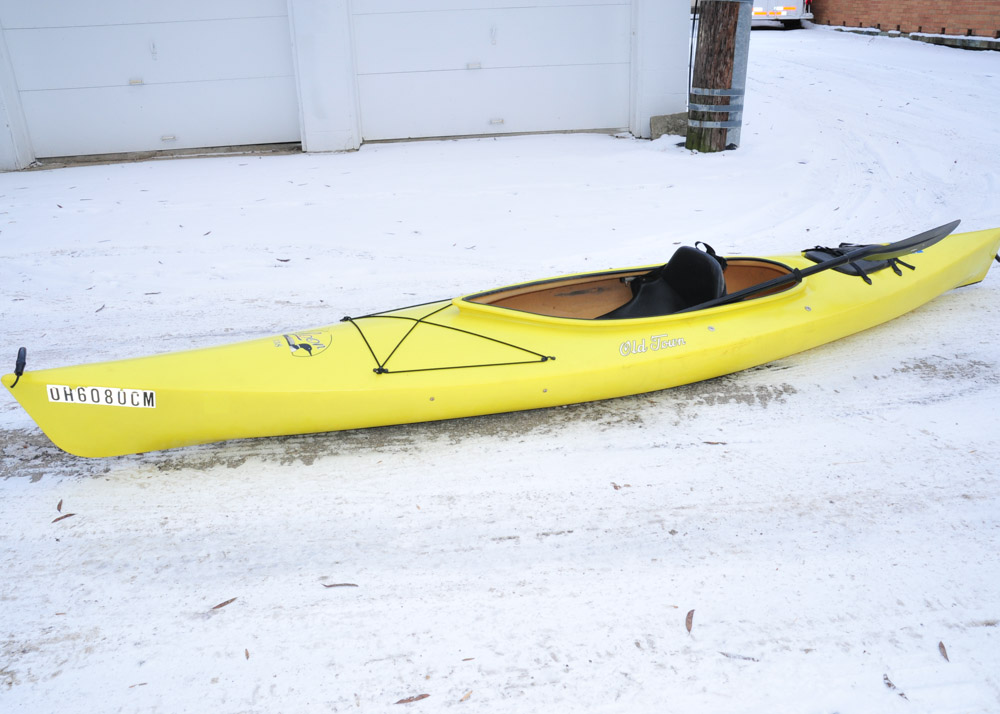 Yellow Old Town Loon 138 Kayak