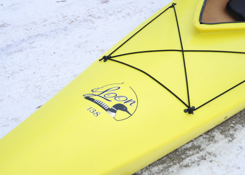 Yellow Old Town Loon 138 Kayak