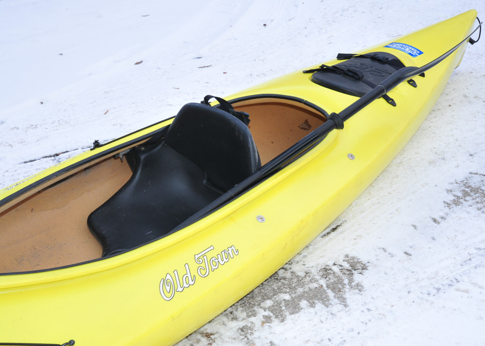 Yellow Old Town Loon 138 Kayak