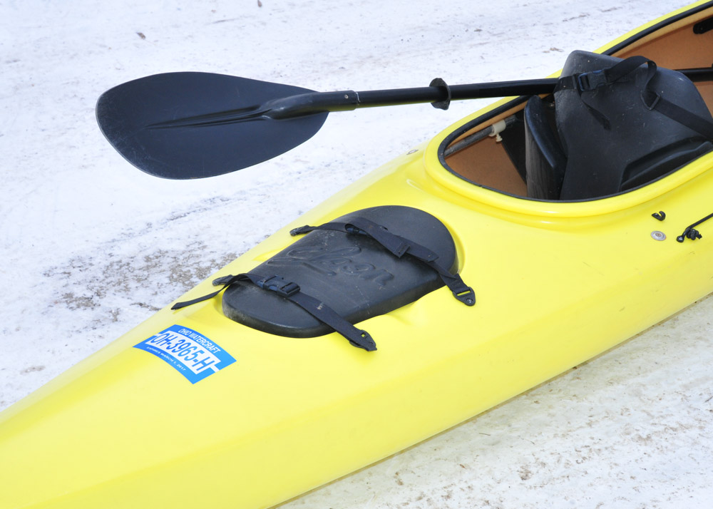 Yellow Old Town Loon 138 Kayak