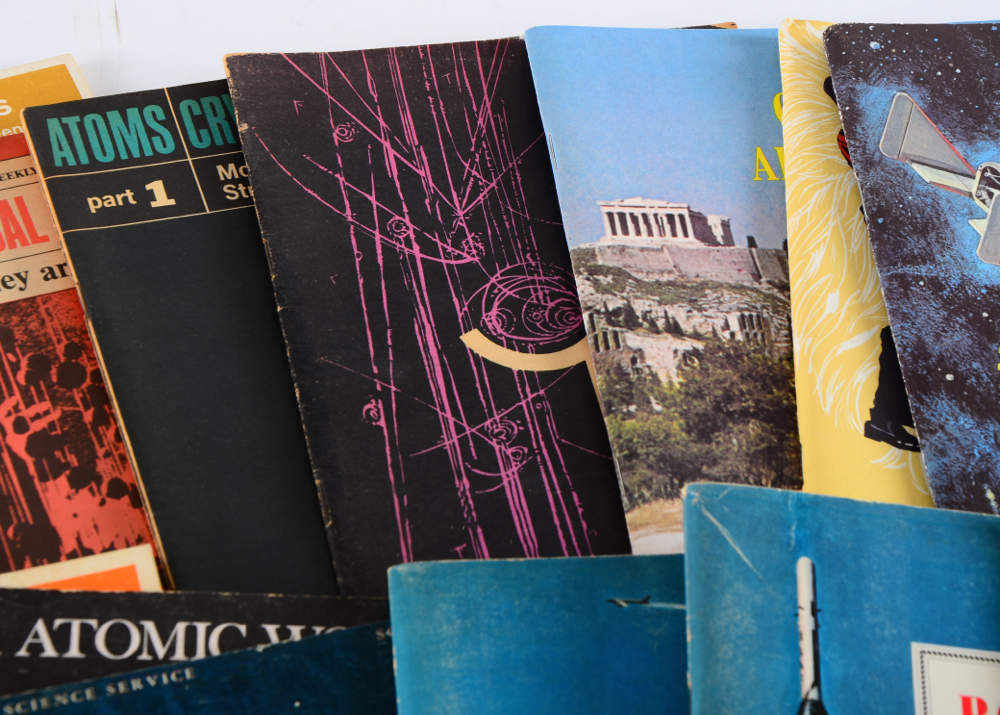 Lot of Vintage Science Pamphlets