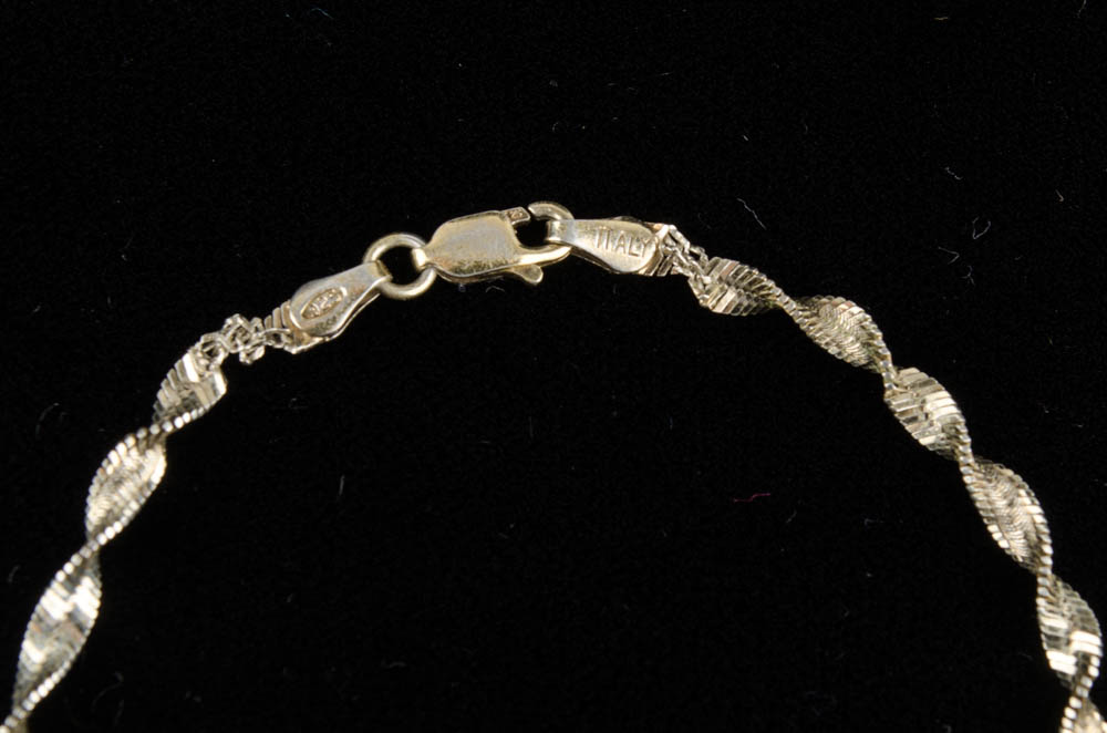 Group of Sterling Silver Jewelry