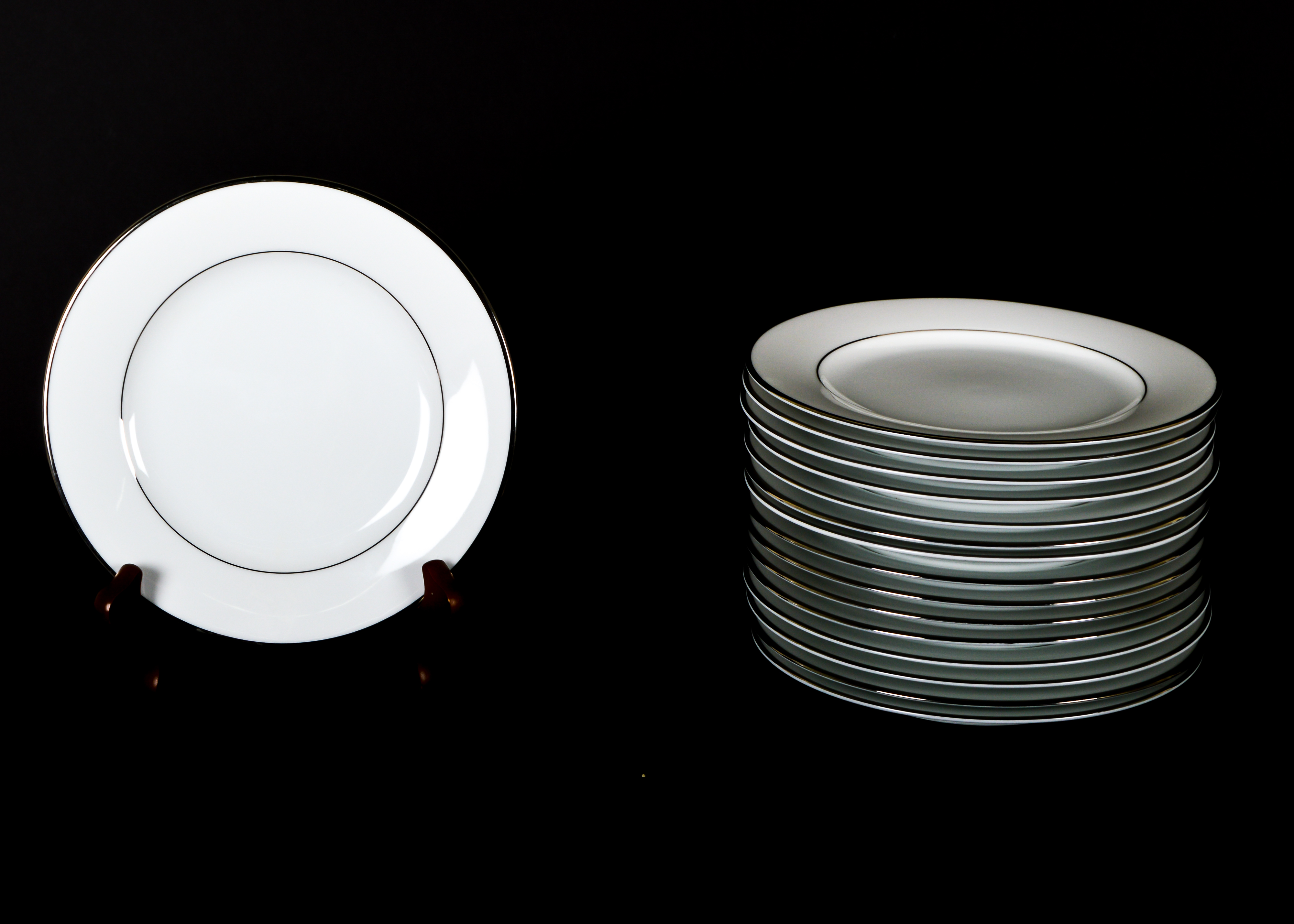 Noritake "Envoy" China Trimmed with Platinum