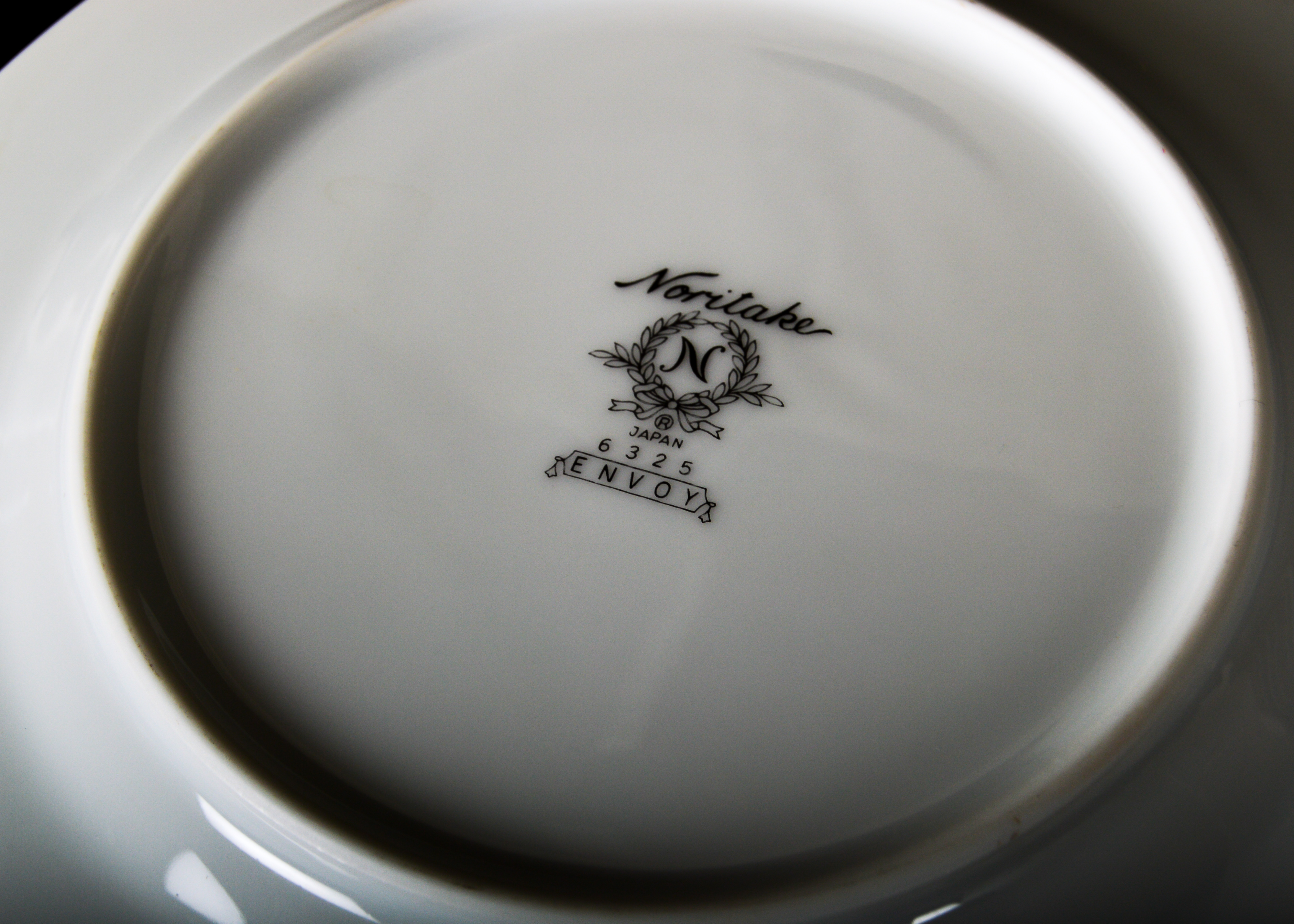 Noritake "Envoy" China Trimmed with Platinum