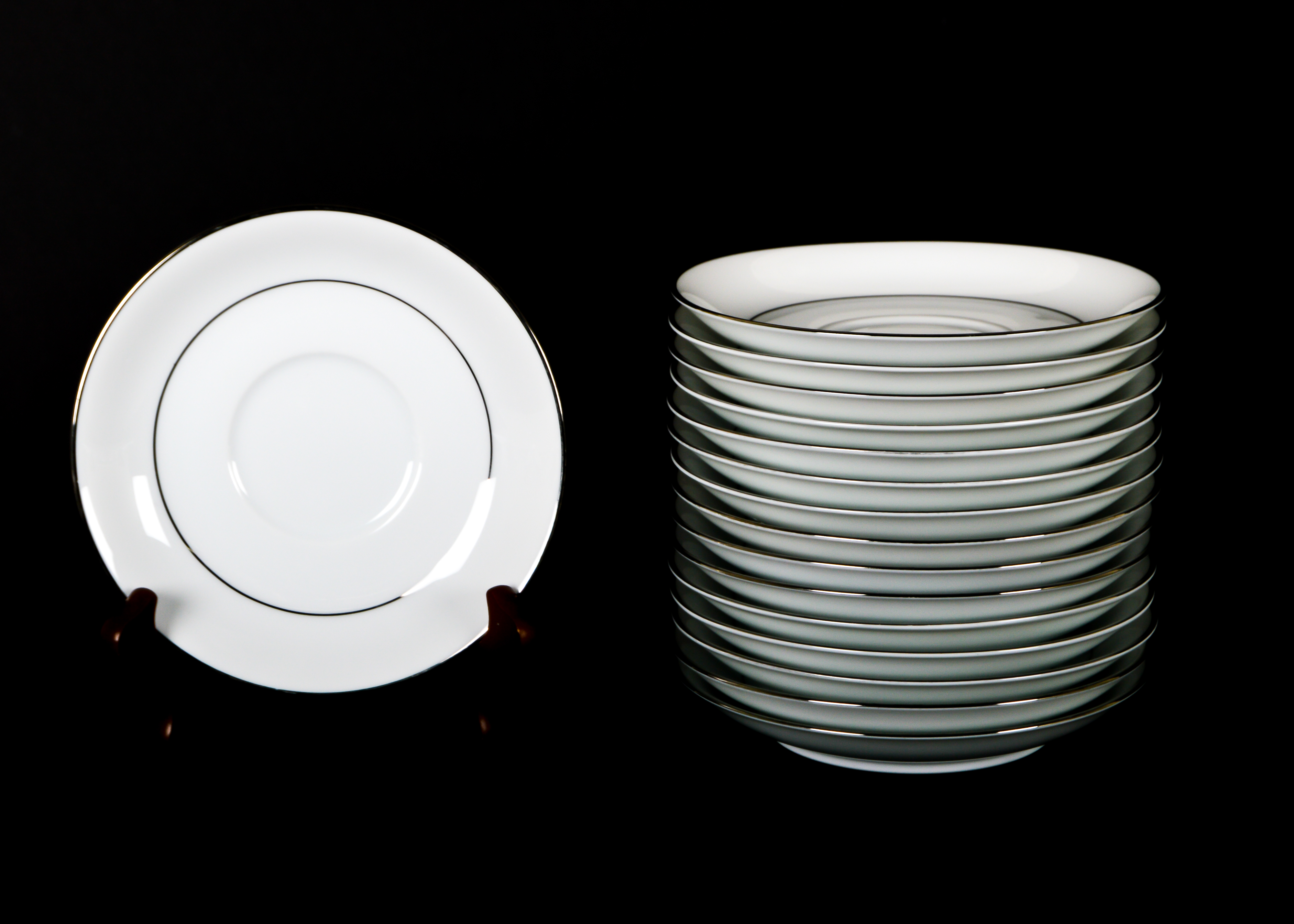 Noritake "Envoy" China Trimmed with Platinum