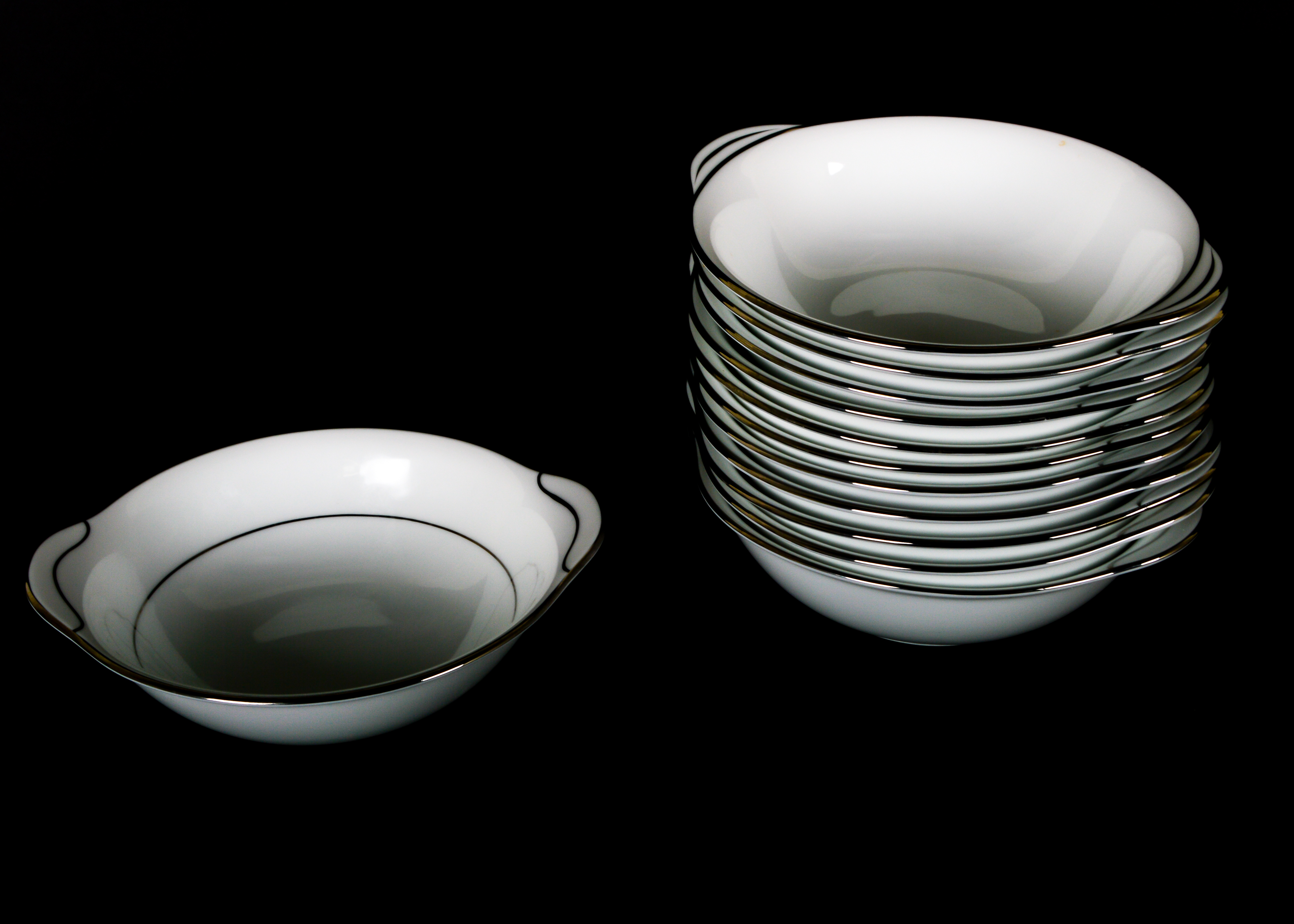 Noritake "Envoy" China Trimmed with Platinum