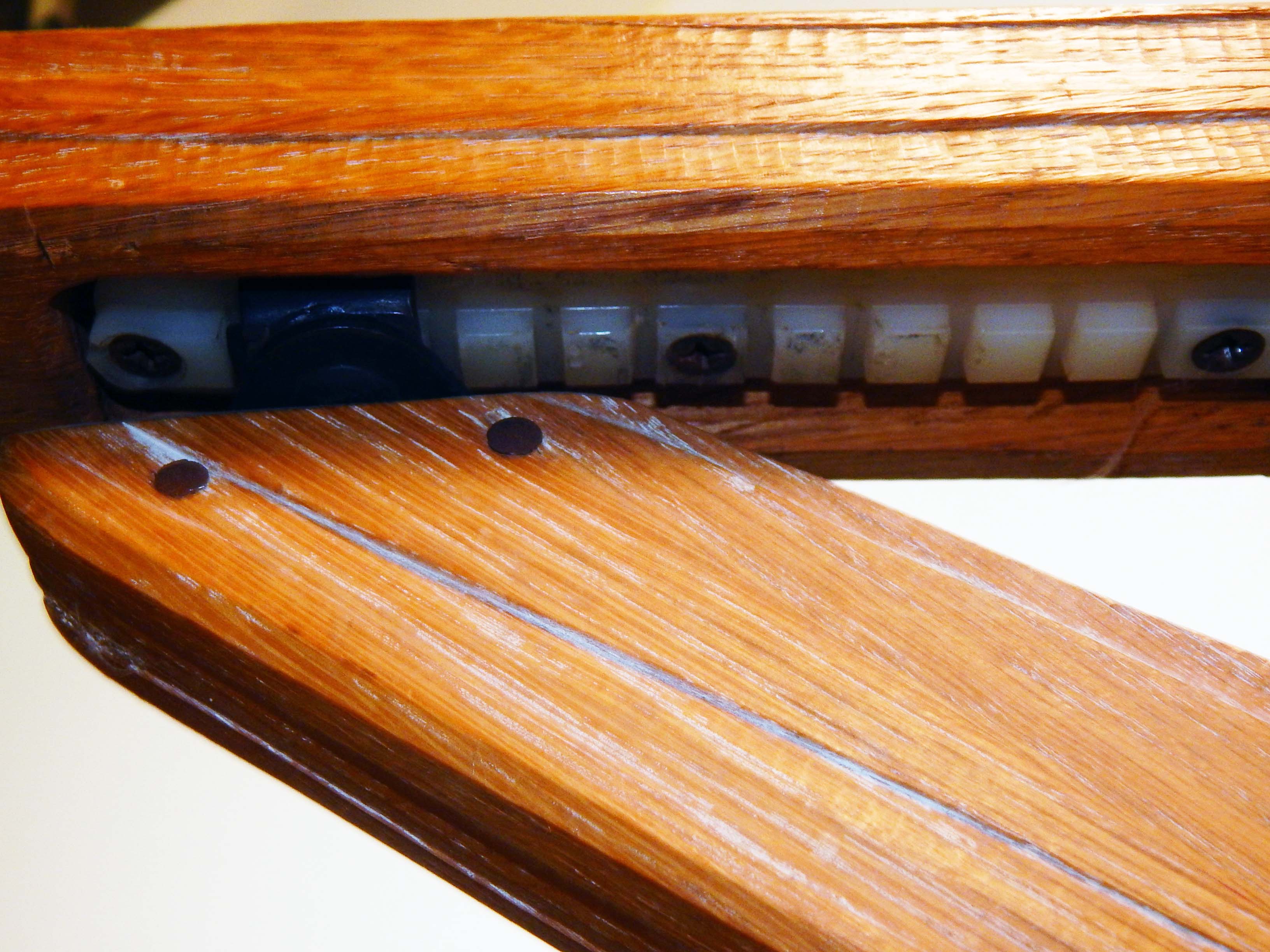 Vintage Mid-Century A. Brandt Ranch Oak Recliner