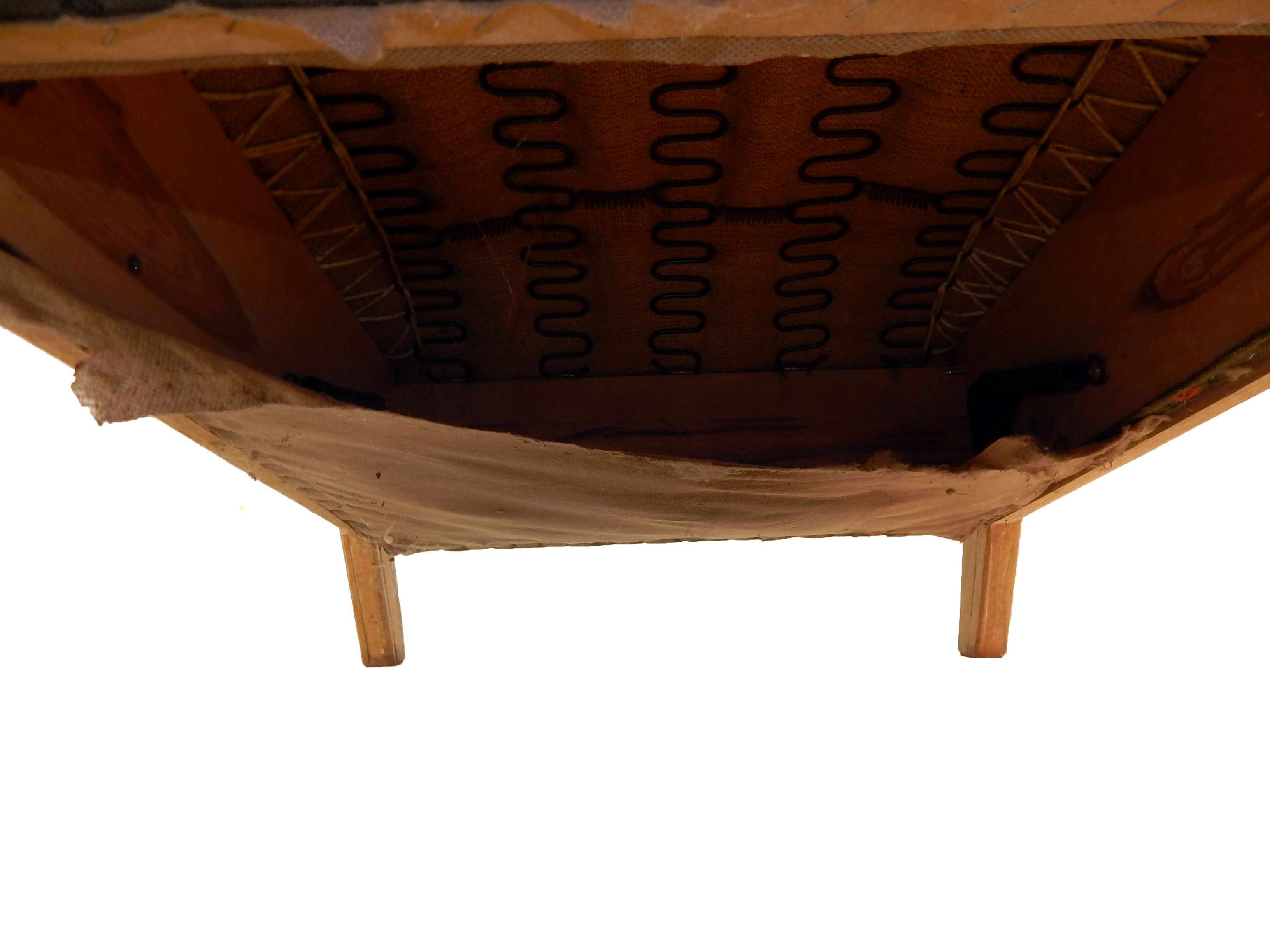 Vintage Mid-Century A. Brandt Ranch Oak Recliner