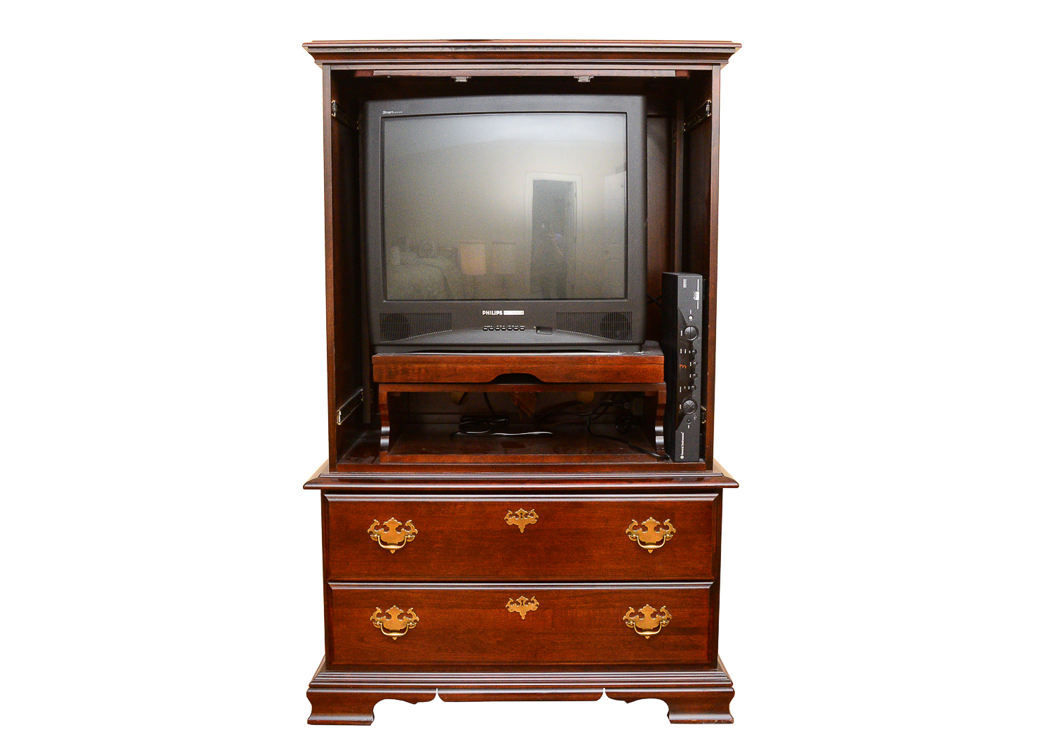 Mahogany Television Cabinet