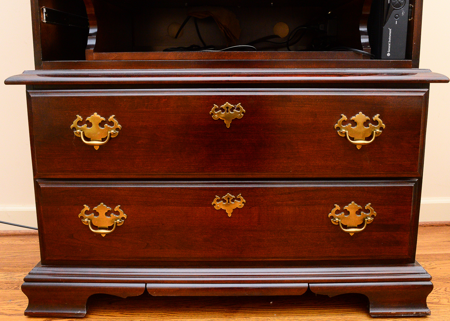 Mahogany Television Cabinet