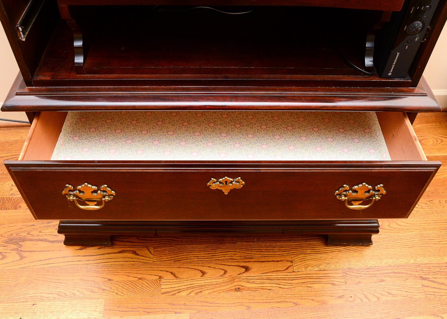 Mahogany Television Cabinet