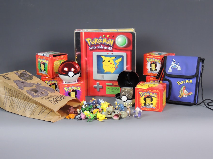 Vintage Pokemon Cards & Toys Collection