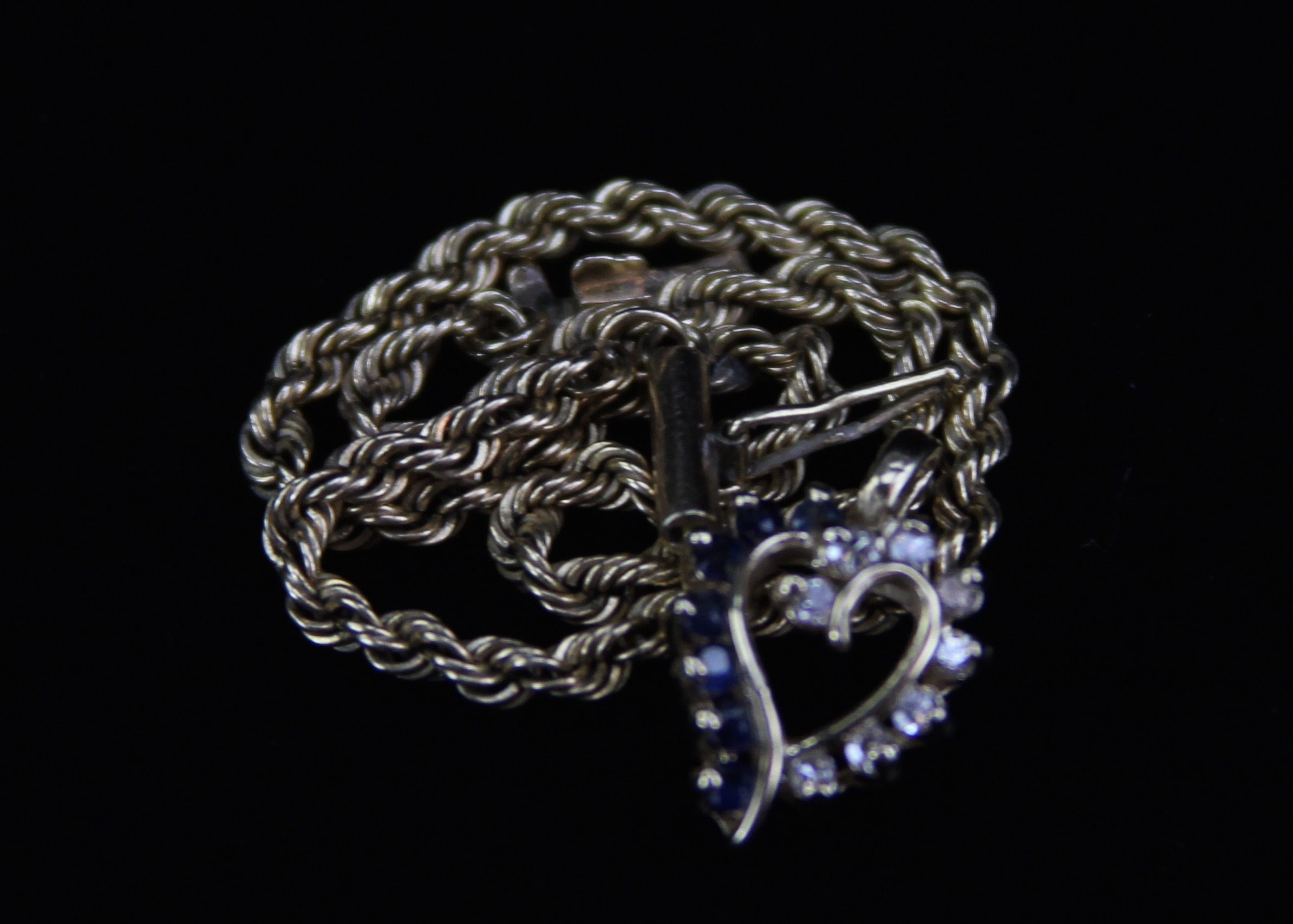 14 Karat Gold Bracelet and Pendant