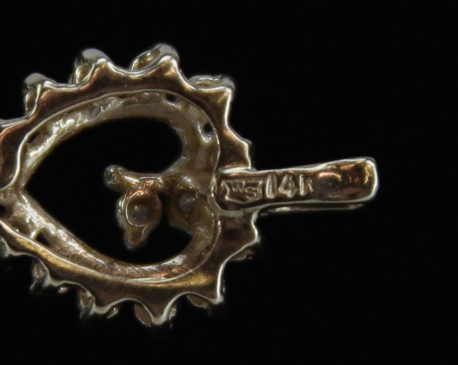 14 Karat Gold Bracelet and Pendant