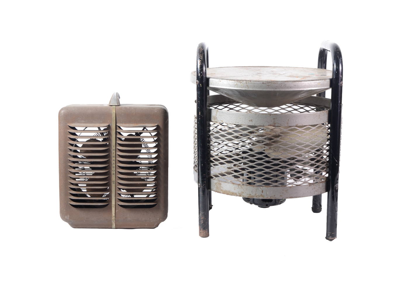 1950s Floor Fan and Space Heater