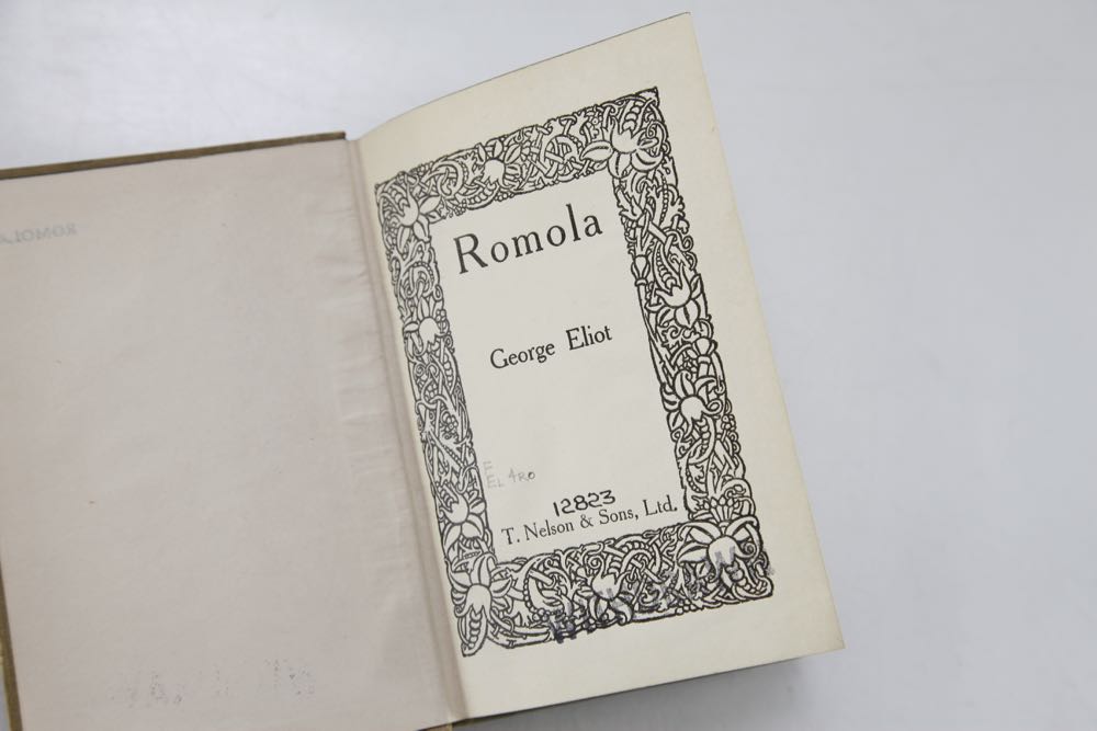 Antique George Eliot Books