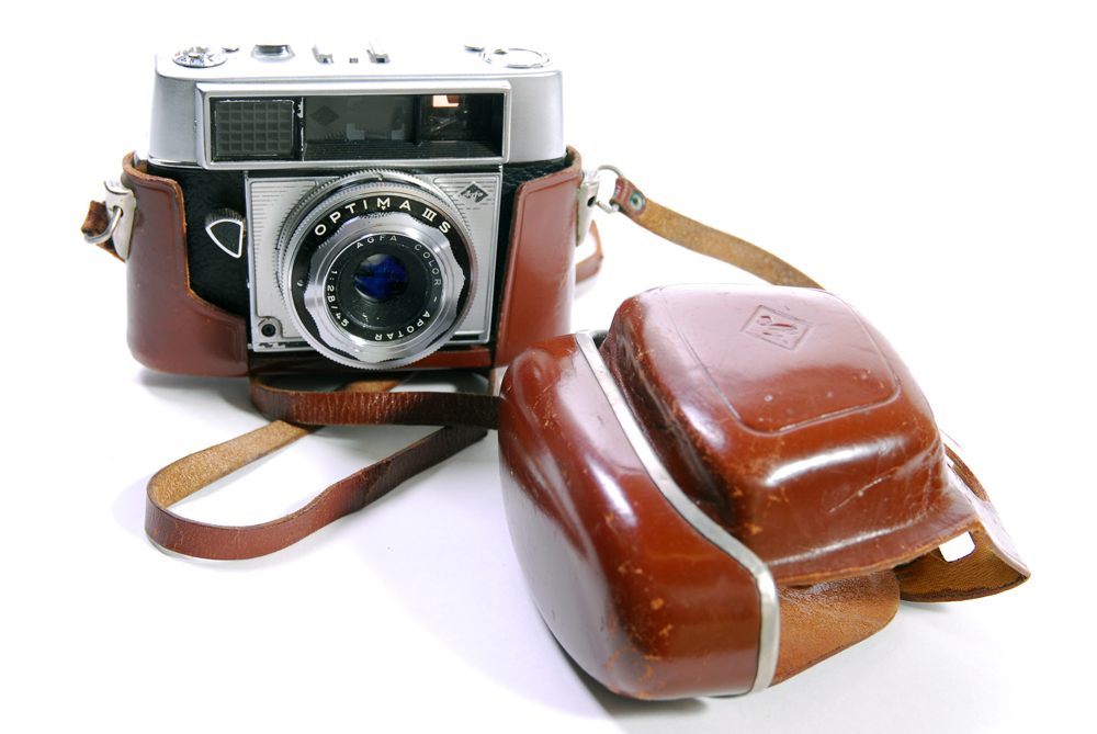 Two Agfa Film Cameras with Accessories