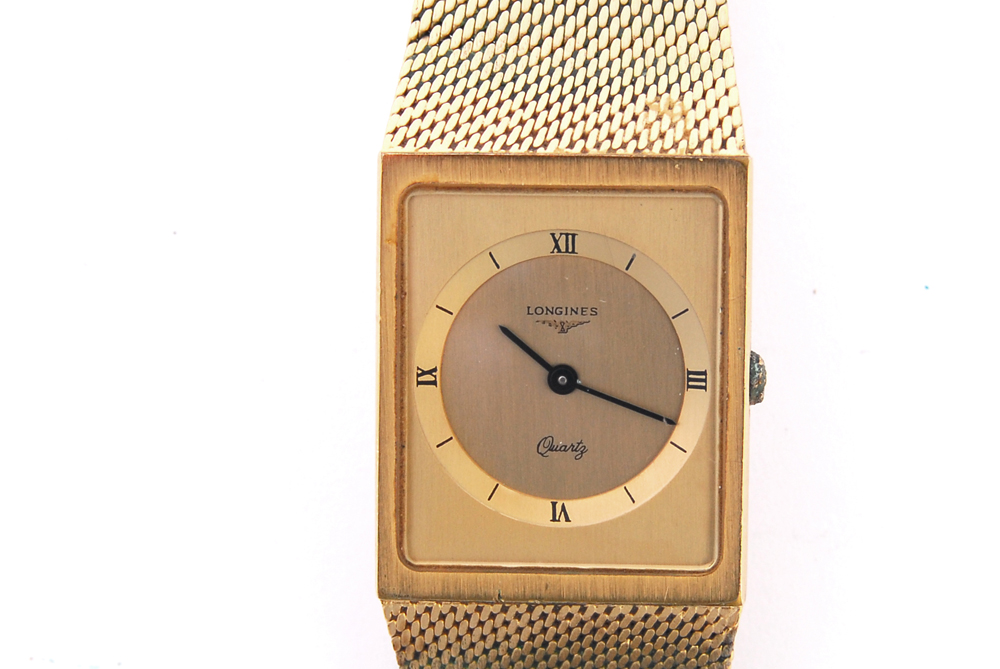 14K Gold Hallmark Watch and Longines Gold-Tone Watch