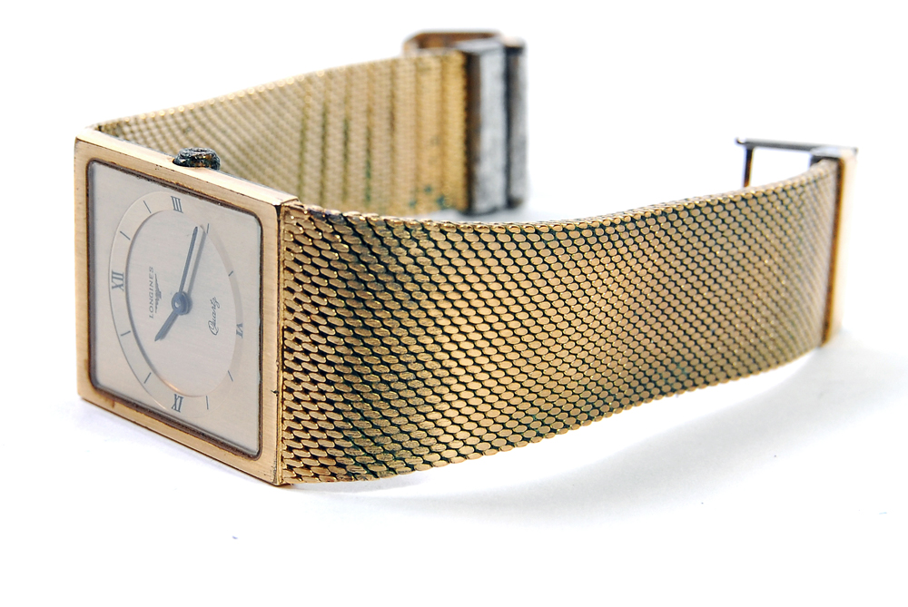 14K Gold Hallmark Watch and Longines Gold-Tone Watch