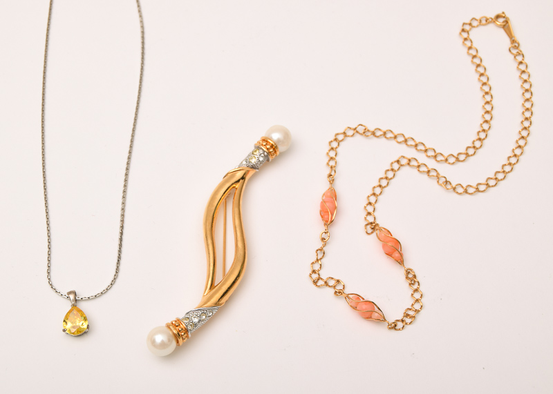 Two Vintage Avon Necklaces