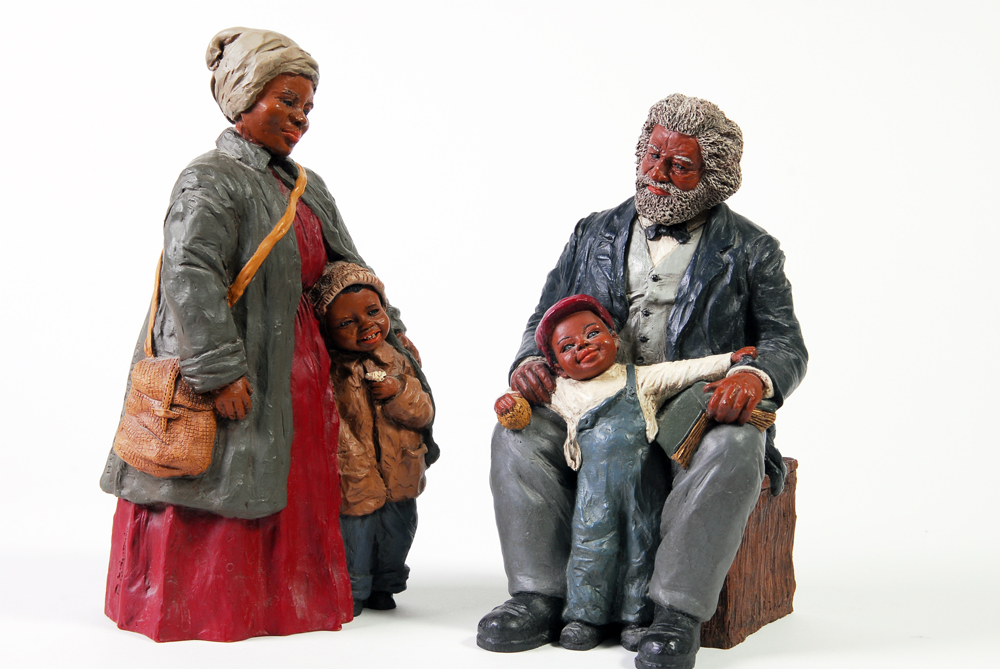 Group of Martha Holcombe Historic Figurines