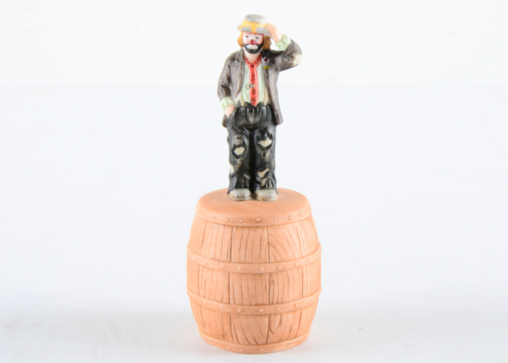 Collection of Emmett Kelly Jr. Clown Figurines