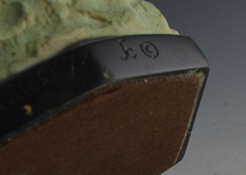 Vincent Glinsky"'Face of Love" Stone Bust Sculpture