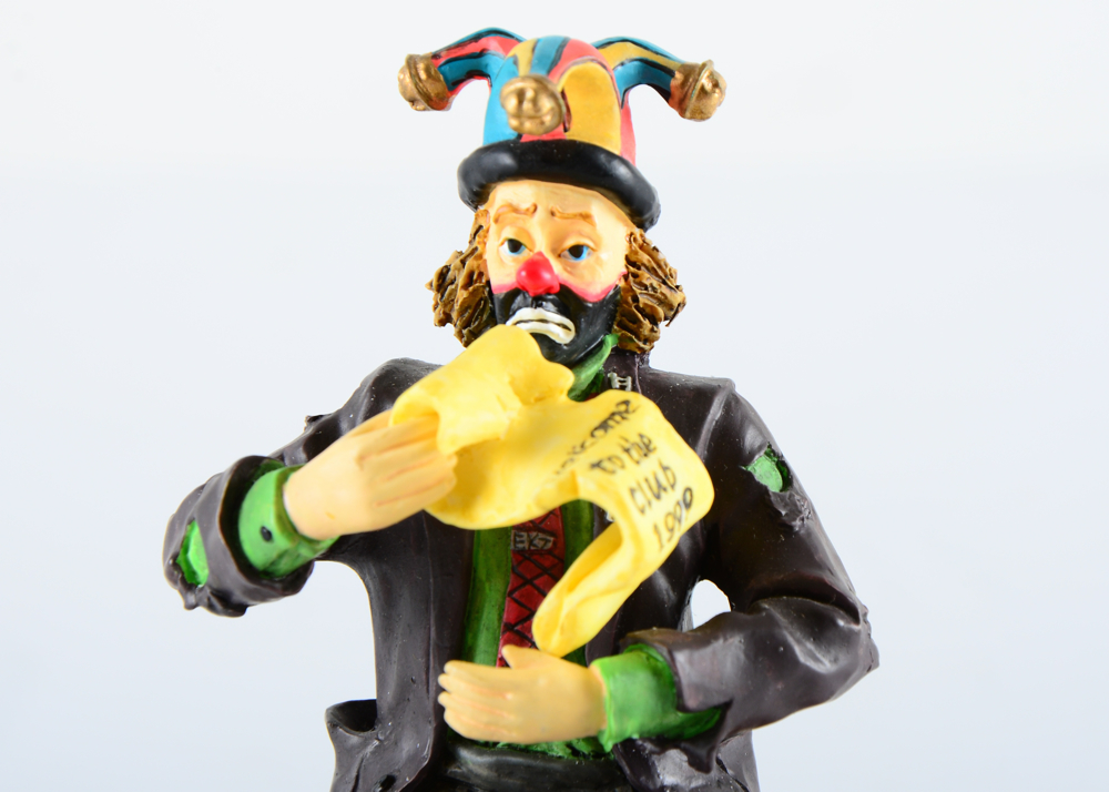 Collection of Emmett Kelly Jr. Clown Figurines