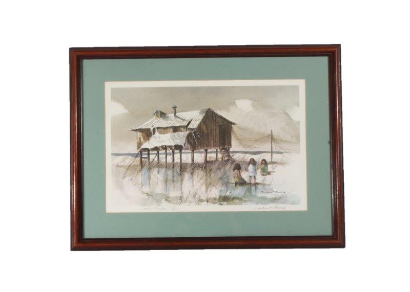 Robert Fabe Limited Edition Offset Lithograph "Low Tide"