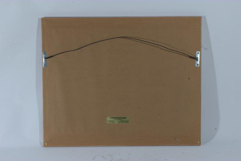 Original Signed Watercolor of Broad Ripple Village